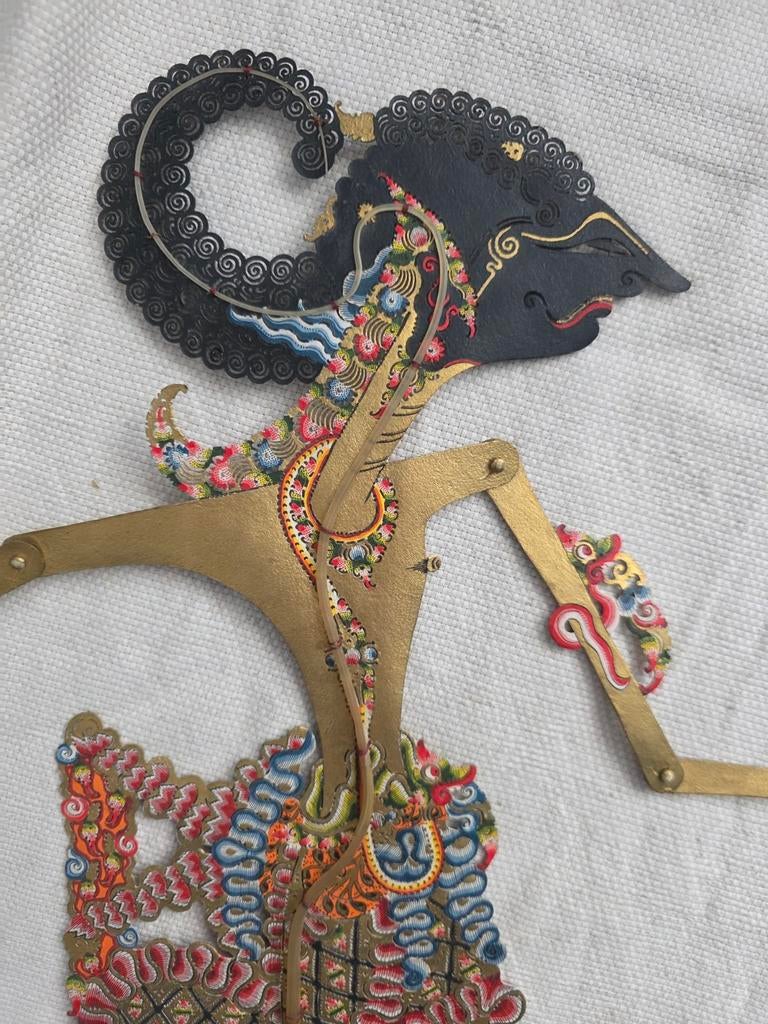 Wajang koelit wayang kulit pop wajangpop nr.83, Antiek en Kunst, Kunst | Niet-Westerse kunst, Ophalen