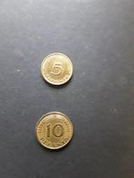 5 en 10 pfennig 1950, Ophalen of Verzenden, Duitsland