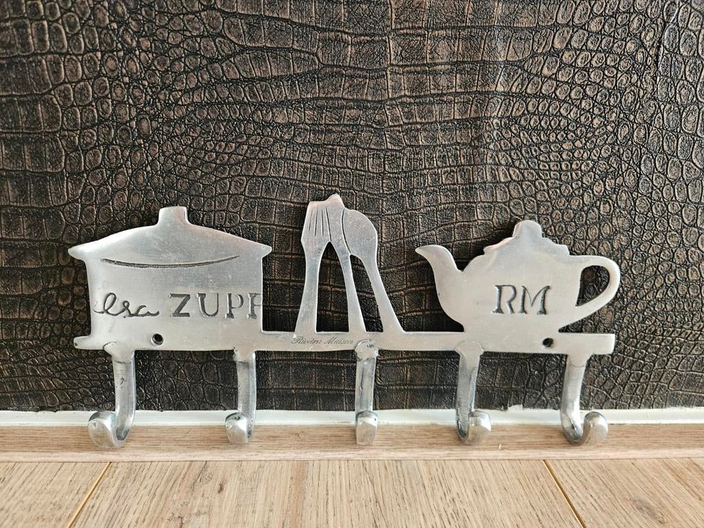 Riviera Maison kapstok / hanger keuken, Huis en Inrichting, Woonaccessoires | Kapstokken, Ophalen, Zo goed als nieuw, Wandkapstok