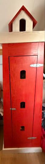 Kledingkast vuurtoren, Kinderen en Baby's, Kinderkamer | Commodes en Kasten, Ophalen, Gebruikt, 50 tot 70 cm, 105 cm of meer