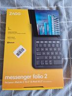 Nieuw: bluetooth toetsenbord en houder voor Ipad, Ophalen, Nieuw, 10 inch, Bescherming voor- en achterkant