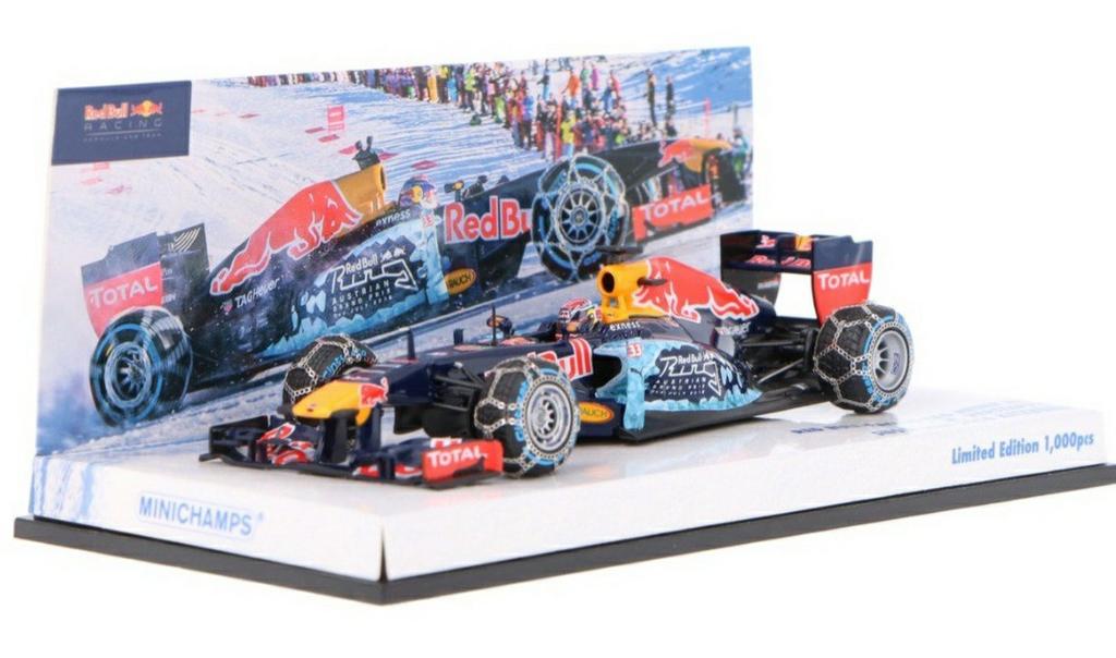 Max verstappen RB7 SNOWRUN kitzbuhel 2016 modelauto, Ophalen of Verzenden, Nieuw, Auto, MiniChamps