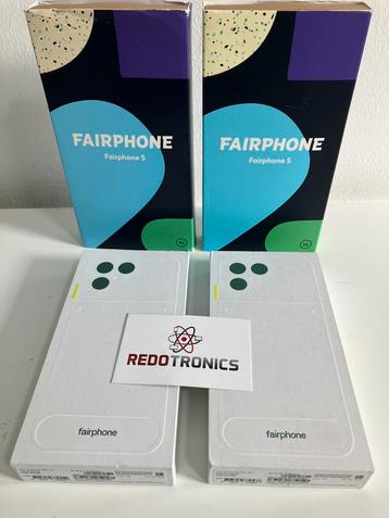 Fairphone 5 En Fairphone 6 (5G) 128GB EN 256GB NIEUW IN DOOS beschikbaar voor biedingen