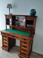 Noten houten Engels bureau, Huis en Inrichting, Bureaus, Ophalen, Gebruikt, Bureau