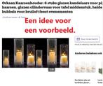 2 grote vierkante vazen. Kan gebruikt worden als terrarium v, Ophalen