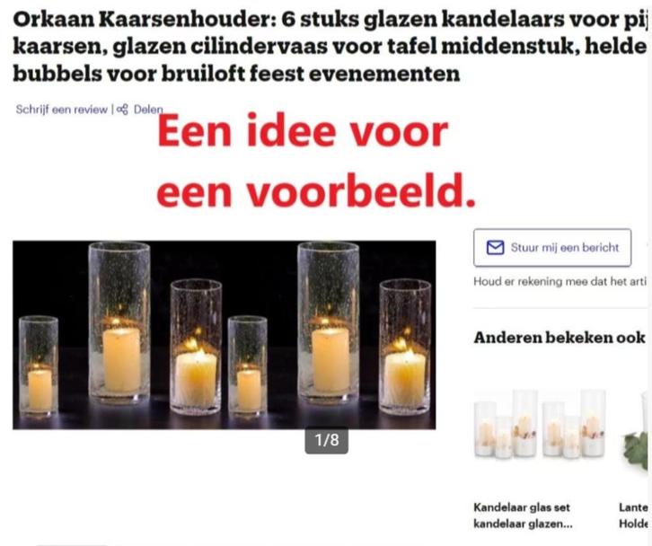 2 grote vierkante vazen. Kan gebruikt worden als terrarium v, Hobby en Vrije tijd, Overige Hobby en Vrije tijd, Ophalen