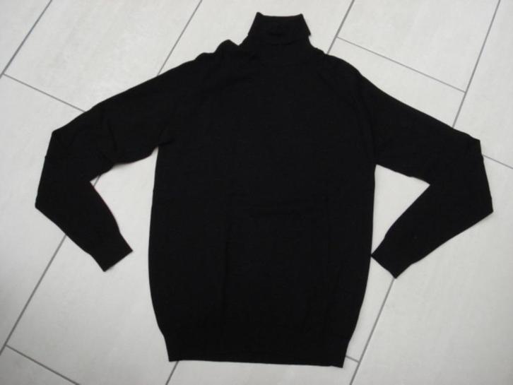 Heren coltrui trui Zara Mt S Feest Gala, Kleding | Heren, Truien en Vesten, Zo goed als nieuw, Maat 46 (S) of kleiner, Zwart, Ophalen of Verzenden