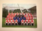Elftalfoto Ajax 2009/10, Verzamelen, Ophalen of Verzenden, Zo goed als nieuw, Ajax, Spelerskaart