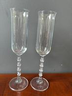 2 Champagne glazen., Ophalen of Verzenden, Zo goed als nieuw