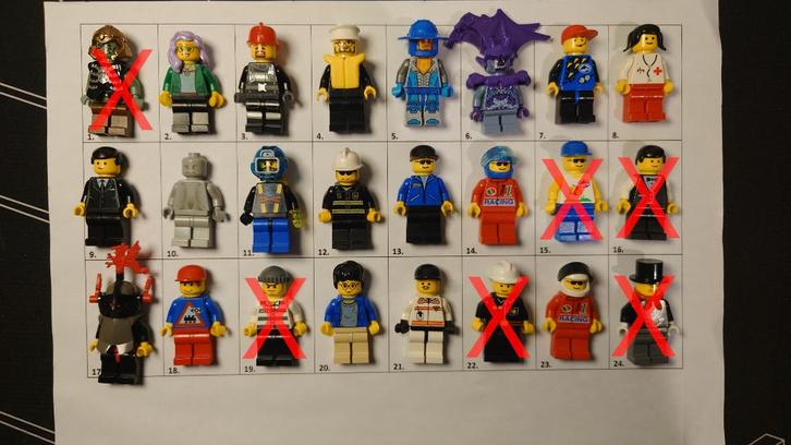 Lego Poppetjes / Minifigures, Kinderen en Baby's, Speelgoed | Duplo en Lego, Gebruikt, Lego, Losse stenen, Ophalen of Verzenden