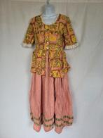 Gave ouderwetse carnavals jurk mt S, Carnaval, ., Ophalen of Verzenden, Maat 36 (S)