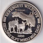 Tanzania 2500 Shilingi 1998 zilver (155,36g), Verzenden, Tanzania, Losse munt, Zilver