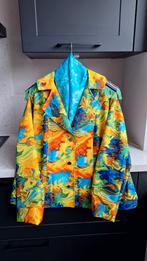 Carnavalsjas / Blazer - Maat 42/44 (L), Ophalen of Verzenden, Zo goed als nieuw, Maat 42/44 (L), Jasje