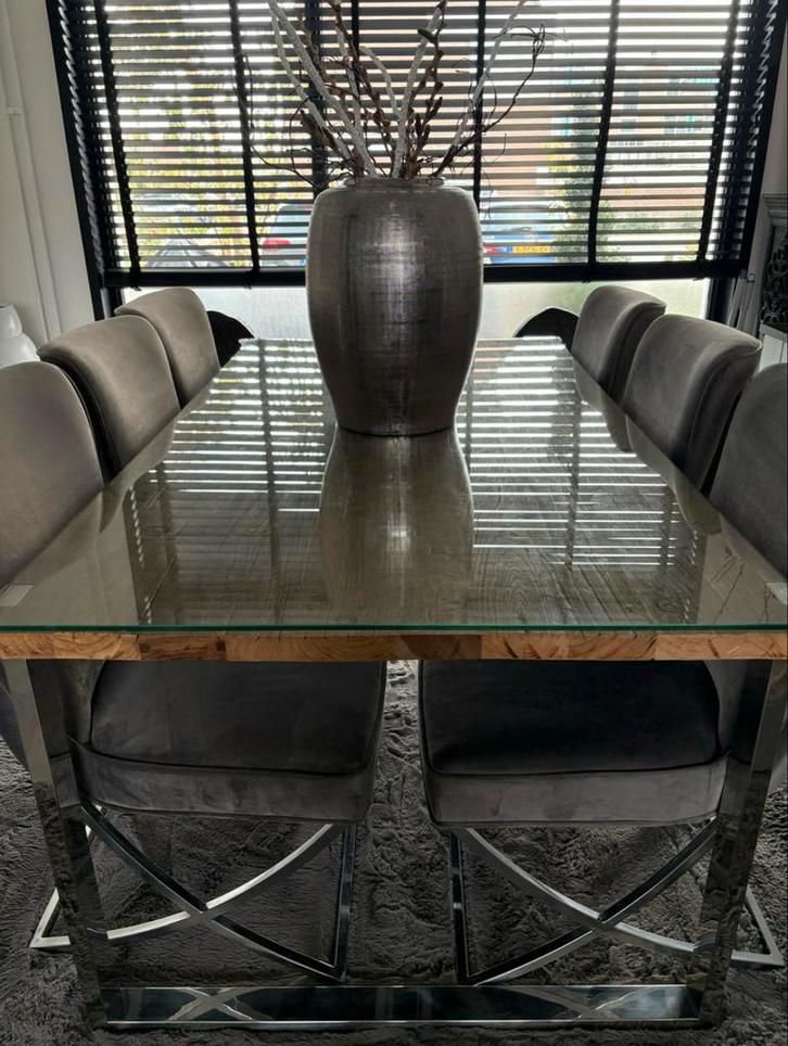 Eric kuster stijl woonkamerset salontafel eettafel tv meubel, Huis en Inrichting, Complete inboedels, Ophalen