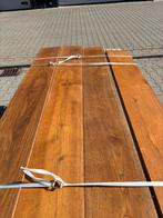 47 m2 massief eiken parketvloer 17 cm breed 22 mm dik, 2e hands product geen info bekend, 2e hands product geen info bekend, Zo goed als nieuw