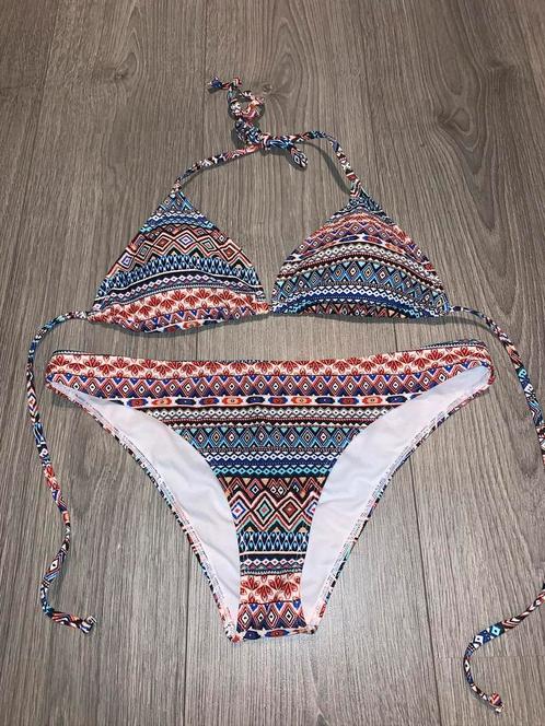 triangel afrika boho ibiza print bikini zwem set maat 40, Kleding | Dames, Badmode en Zwemkleding, Zo goed als nieuw, Bikini, Bruin