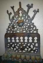 19e Eeuwse Joodse Judaica chanoeka lamp, Ophalen