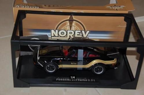 1:18 PORSCHE 911 TURBO 930 BBUCHMANN Norev 187543 WRH, Hobby en Vrije tijd, Modelauto's | 1:18, Zo goed als nieuw, Auto, Norev