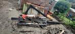 Veel diverse soorten hout, Doe-het-zelf en Verbouw, Hout en Planken, Ophalen, Gebruikt, Minder dan 25 mm, Plank