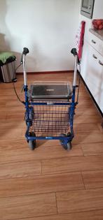Stevige rollator z.g.a.n. Inklapbaar met dienblad, Ophalen, Zo goed als nieuw