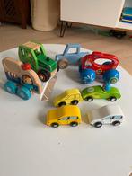 Set houten auto’s, Ophalen, Zo goed als nieuw