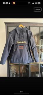 Napapijri Rainforest Winterjas Maat S, Kleding | Dames, Jassen | Winter, Blauw, Ophalen of Verzenden, Zo goed als nieuw, Maat 36 (S)