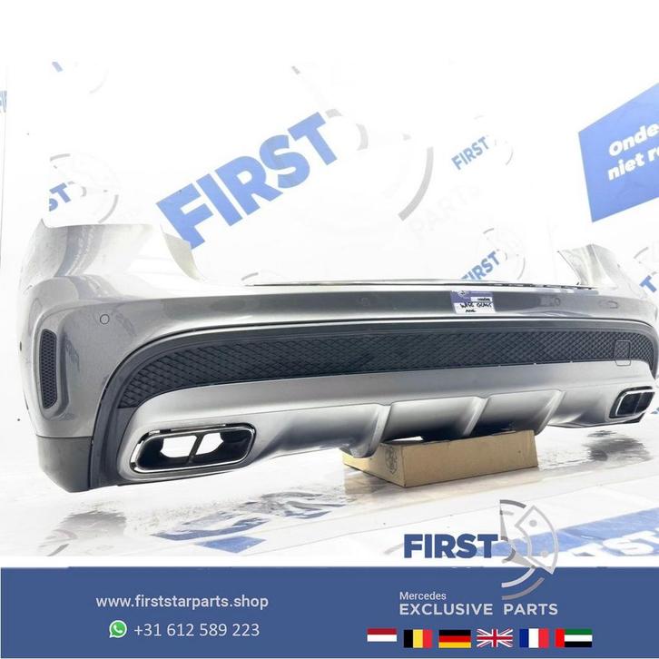 W156 BUMPER GLA45 AMG ACHTERBUMPER ZWART WIT GRIJS Mercedes, Auto-onderdelen, Carrosserie en Plaatwerk, Bumper, Mercedes-Benz