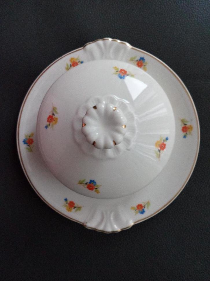 Botervloot met deksel/Melkkannetje met deksel/Vintage, Antiek en Kunst, Antiek | Keramiek en Aardewerk, Ophalen of Verzenden