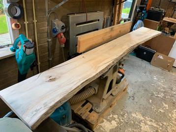 Boomstam Plank Esdoorn 292 cm – Gedroogd Hout beschikbaar voor biedingen