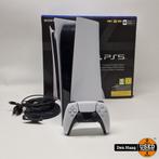 Playstation 5 Digital 825gb Wit | Nette staat, Spelcomputers en Games, Zo goed als nieuw