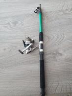 lineaeffe scoop 2.4m met molen, Watersport en Boten, Ophalen, Gebruikt, Complete hengel