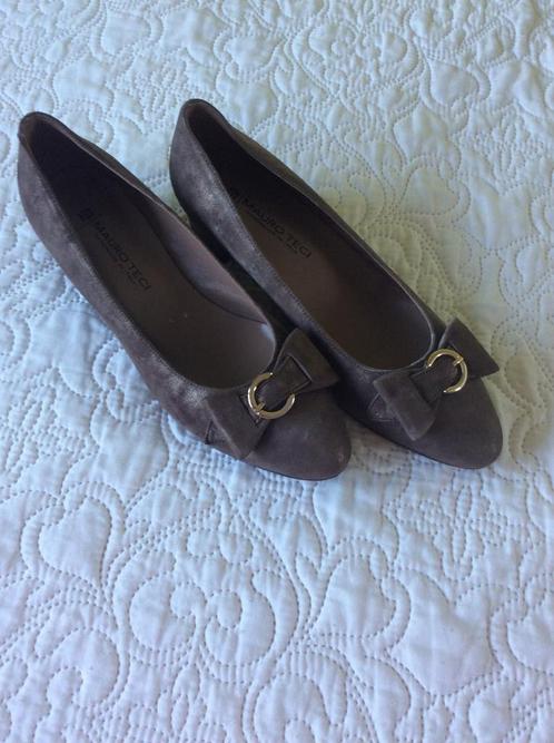Nieuwe exclusieve Mauro Teci Italiaanse dames pumps (37,5), Kleding | Dames, Schoenen, Nieuw, Dansschoenen, Bruin, Ophalen of Verzenden