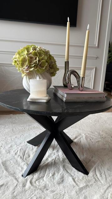 Marmer keramische salontafel Calacatta Sorella Rond beschikbaar voor biedingen