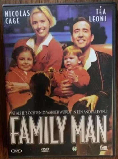 Dvd Family Man met Nicolas Cage, Téa Leoni, Cd's en Dvd's, Dvd's | Komedie, Zo goed als nieuw, Romantische komedie, Alle leeftijden