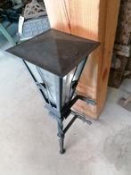 2 stuks lantaarns staal en robuust, Tuin en Terras, Buitenverlichting, Ophalen, Zonne-energie, Wandlamp, Zo goed als nieuw