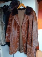 Te koop Vintage Bontjas uit Grootmoederstijd en Nep Bontjas, Donkerwolke, Ophalen, Gedragen