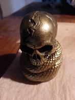 "Skull met slang " beeldje, Ophalen of Verzenden, Nieuw