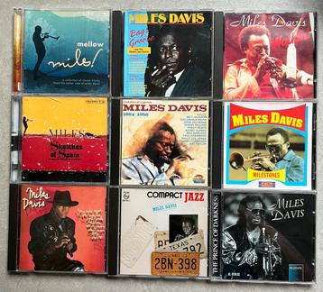 9x Miles Davis (zie omschrijving)(cd jazz) beschikbaar voor biedingen