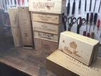 Wijn kistjes champagne ( Mussar ) is weg, Huis en Inrichting, Ophalen of Verzenden, Zo goed als nieuw, Minder dan 50 cm