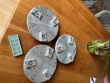 ZGAN mesjes - schrapers voor lagler trio parketschuurmachine beschikbaar voor biedingen
