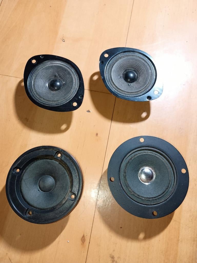 4x conus tweeters monacor pioneer, Audio, Tv en Foto, Luidsprekers, Ophalen of Verzenden, Minder dan 60 watt, Overige typen, Overige merken