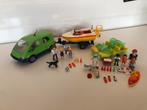 Playmobil Familie Set met Auto, Boot en Accessoires, Verzenden, Zo goed als nieuw, Jongen of Meisje