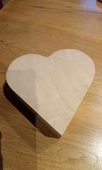 Harten box / houten box, Ophalen of Verzenden, Zo goed als nieuw