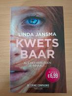 Boek Thriller "Kwetsbaar" Van Linda Jansma, Linda Jansma, Ophalen of Verzenden, Zo goed als nieuw, Nederland