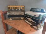 5 Vintage Accordeons - Decoratie/opknappen, Gebruikt, Met koffer, Weltmeister, Toetsaccordeon