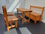 Houten Kinderzitje - Tafel, Stoelen & Bankje, Kinderen en Baby's, Kinderkamer | Tafels en Stoelen, Ophalen, Gebruikt, Tafel(s) en Stoel(en)