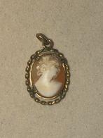 Vintage Camee Hanger 14k goud, Overige materialen, Gebruikt, Ophalen of Verzenden, Overige kleuren