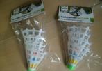 PARTIJ BADMINTON SHUTTLES PER 4 STUKS IN ZAKJE, ., Nieuw, Ophalen of Verzenden, .