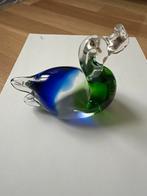 Glazen Eend Decoratie, Antiek en Kunst, Antiek | Glas en Kristal, Ophalen of Verzenden