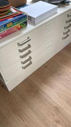 Papier ladenkast grijs, Ophalen, Gebruikt